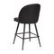 Flash Furniture 2PK 26" Black LeatherSoft Armless Counter Stool AY-1026H-26-BK-GG - alternate 5